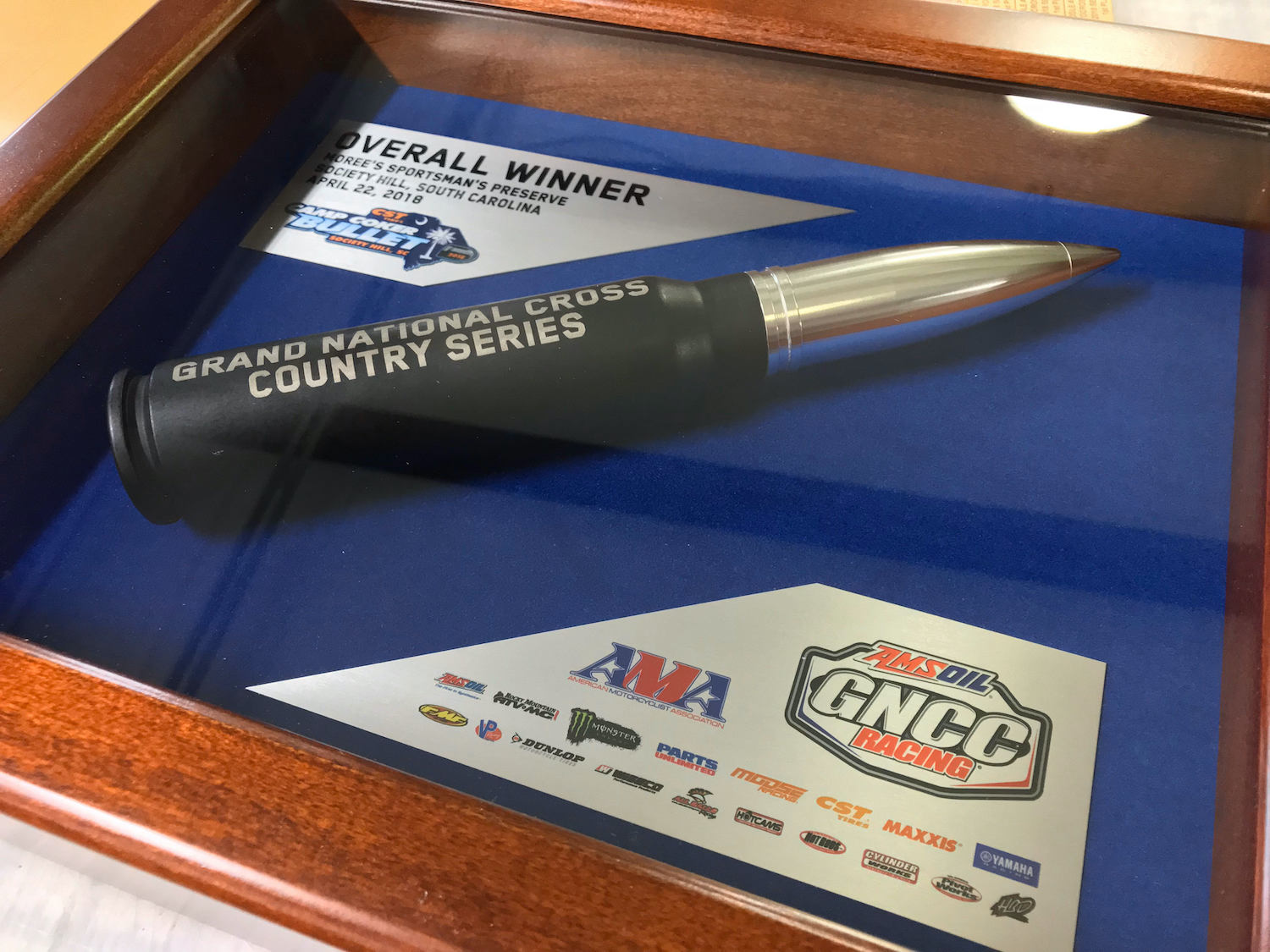 GNCC The Bullet trophy