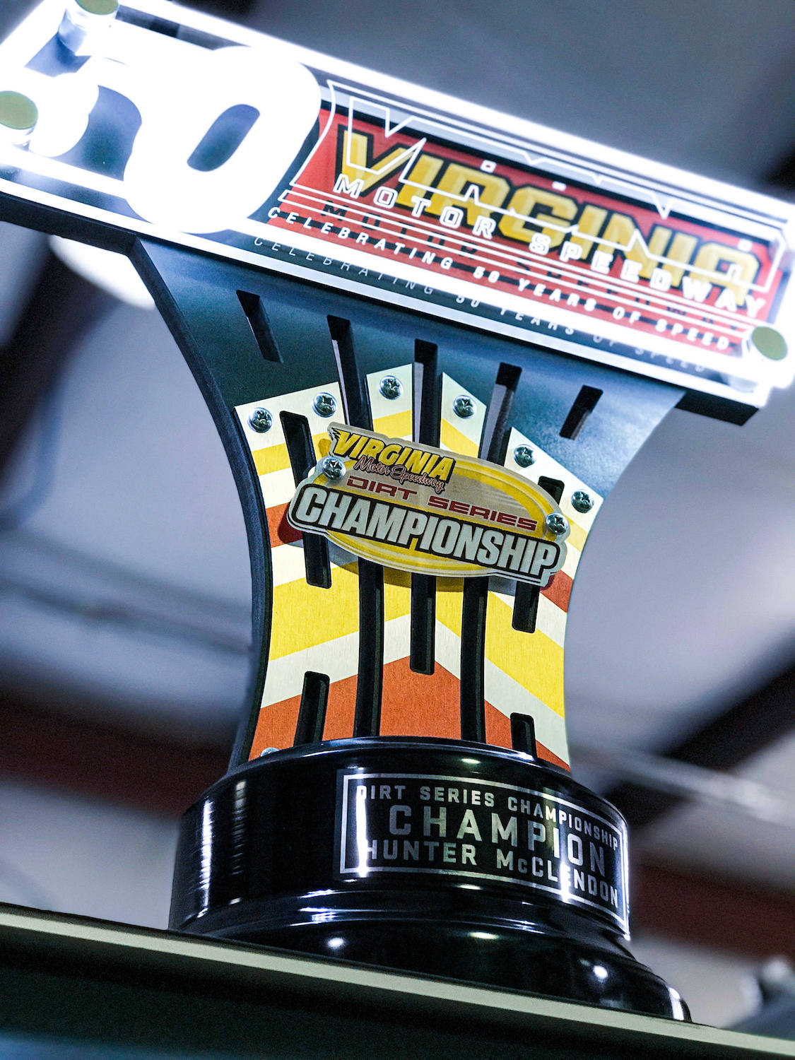 Virginia Motor Speedway trophy