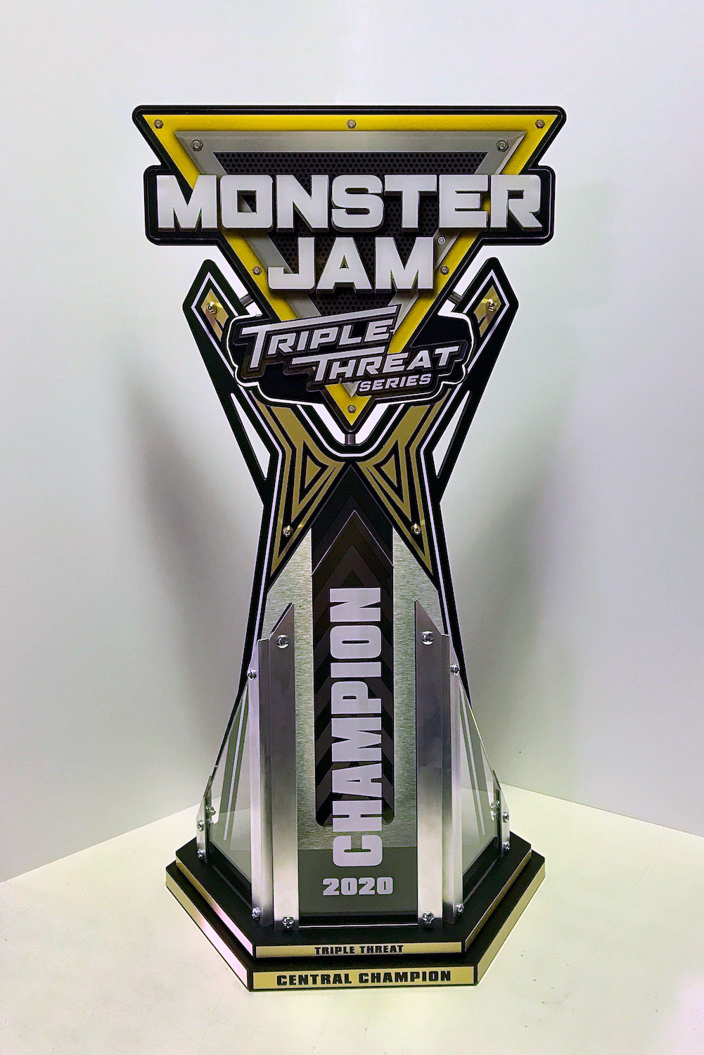 Monster Jam 2020 Overall Champion trophy