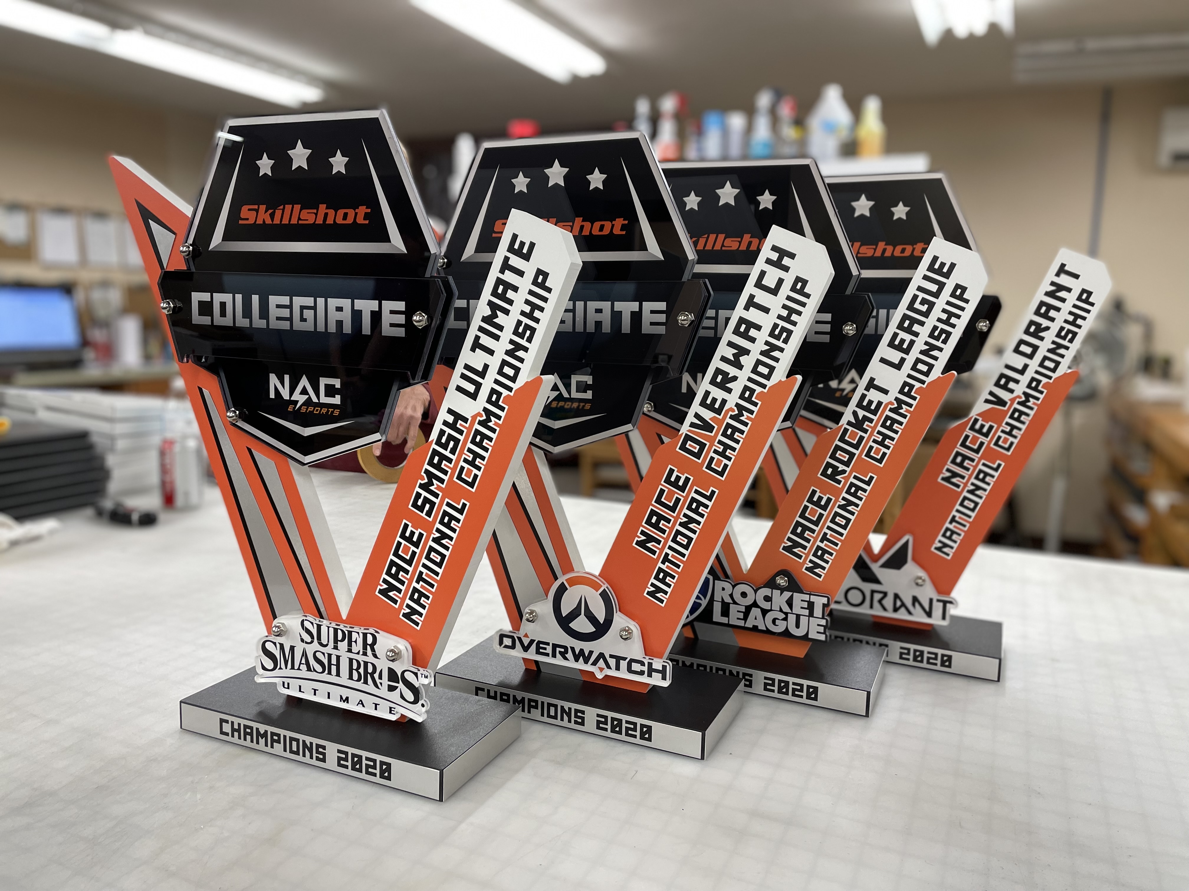 Collegiate Awards Trophies